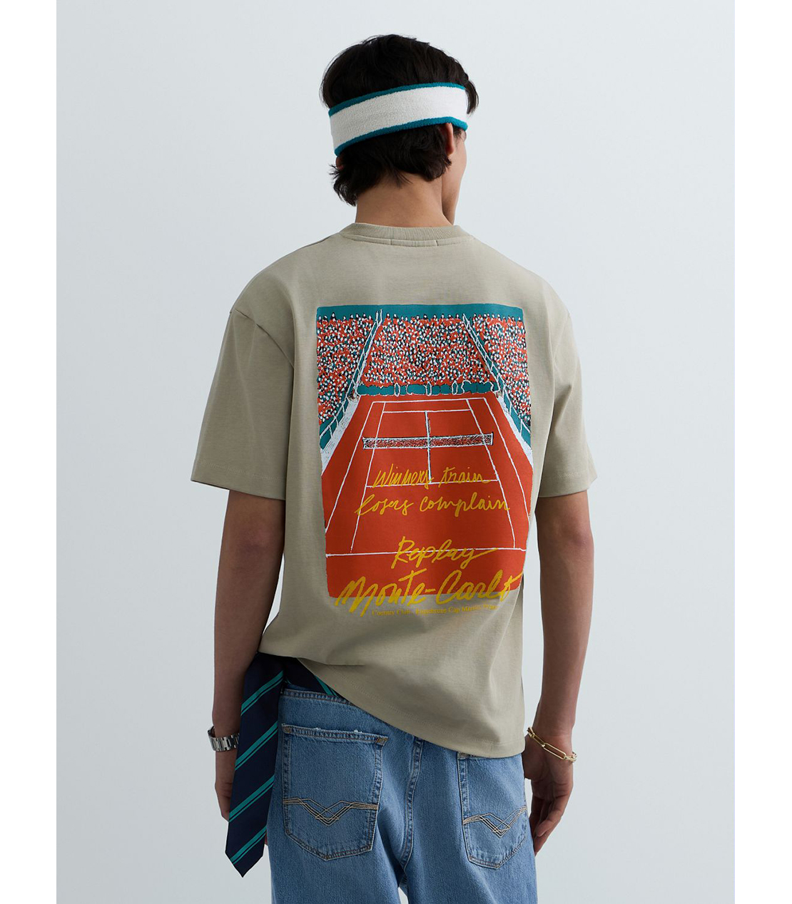 REPLAY × Monte Carlo Country Club オーバーサイズ Tシャツ